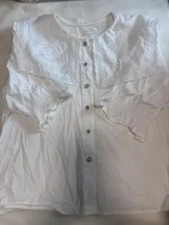 夢展望 DearMyLoveRose 白襟 半袖ブラウス (おまけ付き)のサムネイル