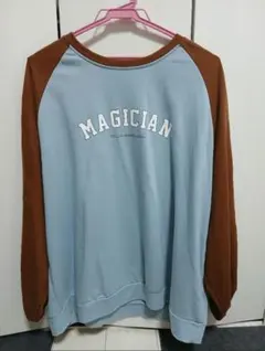MAGICIAN ロゴ スウェット ラグラン袖