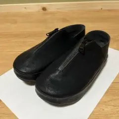 antiqua アンティカ 体幹スリッポン 黒 Lサイズ　ファスナーあり