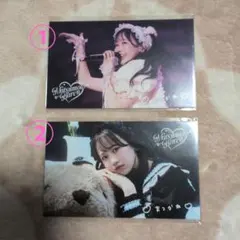 松本かれん フォトカード 2枚セット