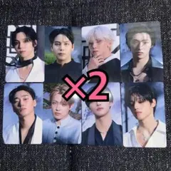 ATEEZ GOLDENHOUR4 トレカ タワレコ 特典 8種コンプ ×2