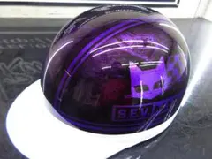 コルク半　マーシャル カスタム ラメ カスタムペイントヘルメット半キャップ カウル ラメKH 旧車族車