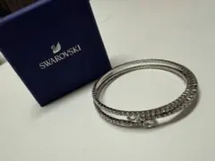 Swarovski シルバーバングル