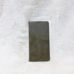 galaxy a23 5g ケース 手帳型 PUレザー スマホケース グレー
