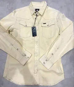 G-STAR RAW クリーム色 長袖シャツ