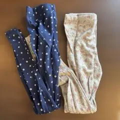 冬用 レギンス 2枚セット 140