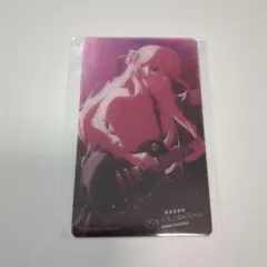 ぼっち・ざ・ろっく！ 前売り券 特典 クリアカード 後藤ひとり