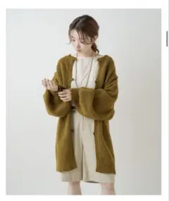 【kastane】レイヤード風2wayダメージニット