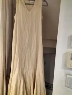 MARIHA 夏の月影のドレス ワンピース イエロー36