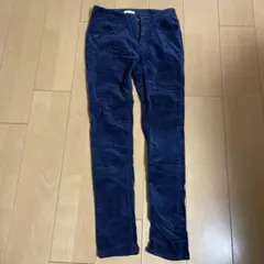コーデュロイパンツ ネイビー
