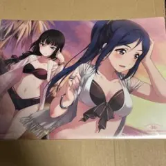ラブライブサンシャイン　トレーディングクリアファイル　松浦果南　黒澤ダイヤ