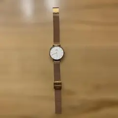 Daniel Wellington 腕時計 ゴールド メッシュベルト