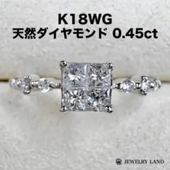 決算セール‼️】プリンセスカット ダイヤモンドネックレス 0.541ct 