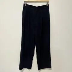 ZARA スラックス　ブラック　黒