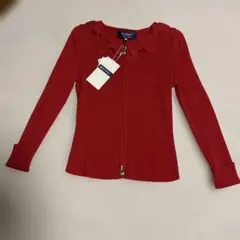 M's GRACY ボレロカーディガン 赤 M'S GRACY エムズグレイシー カーディガン レッド 40 美品｜Yahoo