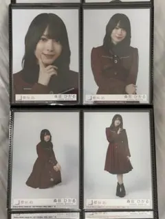 櫻坂46 森田ひかる 生写真 10th封入 4枚コンプ