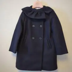 新品未使用　Bonpoint ネイビー ダブルコート 4A