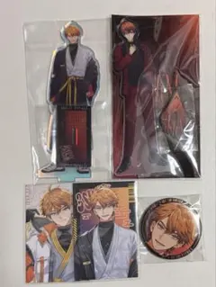 にじさんじ 北見遊征 アクリルスタンド 缶バッジ チェキセット