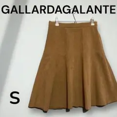【GALLARDAGALANTE】フレアスカート M キャメル 裏地有