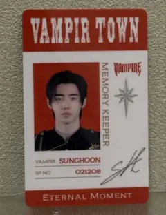 ENHYPEN WORLDポップアップSP VAMPIREソンフン【QR未使用】