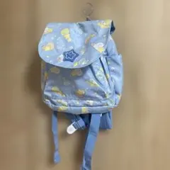 すみっこぐらし　水色 キャラクター柄 リュック　②