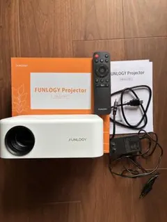 FunLogy X-03 小型プロジェクター 開封のみ・未使用 動作確認済 - メルカリ