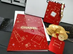 未使用☆CHANEL☆ミニボトル香水チャーム　グリーティング　紙チャーム　ギフト
