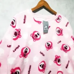 24h以内発送　新品未使用　トイ・ストーリー　ロッツォ　ボア　トレーナー　ピンク