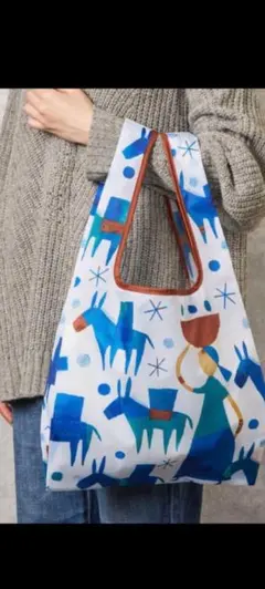 KALDI カルディ　オリジナルエコバッグ ブルー　非売品　値下げしました