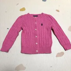 ポロラルフローレン　ベビーカーディガン　2T