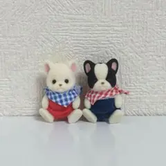 シルバニアファミリー フレンドブルドッグファミリー 赤ちゃん ふたごちゃん