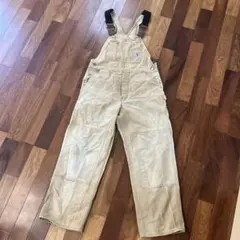 Carharttダブルニーオーバーオール90s