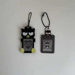 サンリオ　バッドばつ丸　IDフォトホルダー　キーホルダーバツ丸