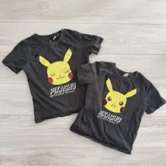 H&M ピカチュウ スパンコール Tシャツ
