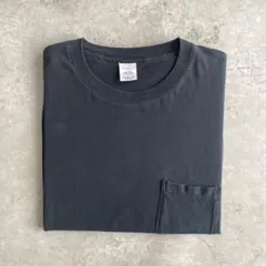 良フェード黒90sタウンクラフトJCペニー無地ポケットTシャツポケTブラックLのサムネイル