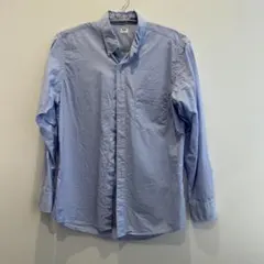 UNIQLO 長袖シャツ ブルー Mサイズ