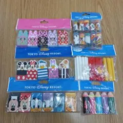 新品　東京ディズニーリゾート　消しゴムセット　6点　まとめ売り　※ばら売り不可