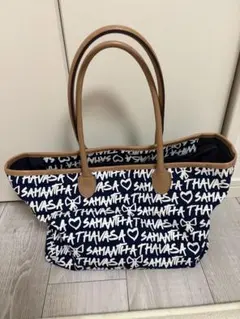 Samantha Thavasa スクリッタ柄　トートバッグのサムネイル