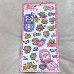 【新品未開封】【匿名配送】平成はっぴーフォン ステッカー ハローキティ
