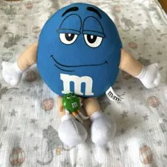 エムアンドエムズ　m&m's キャラクター 青　ブルー　緑フィギュア付きのサムネイル