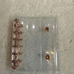 シールバインダー　A7 台紙なし　ピンクゴールド