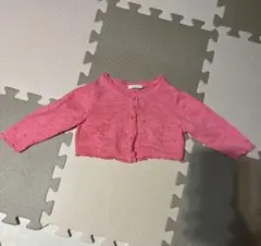 【美品】NEXT ピンク カーディガン 3-6ヶ月