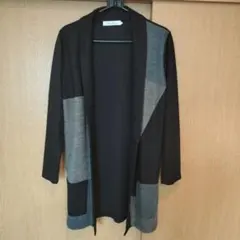 UNION STATION　ロングカーディガン　M　ブラック