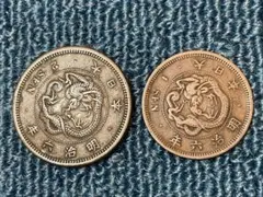 【お値下げ不可!】古銭　奉天省　20文銅貨　乙巳　極美品 中国銅貨 奉天省造 乙巳光緒元寶 當制錢十文 2枚セット お買い得 本物