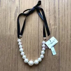 新品　パールネックレス