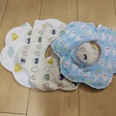 幼児スタイ３枚セットリバーシブル