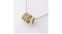 ゴールド リングモチーフ ネックレス