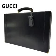 GUCCI グッチ アタッシュケース ヴィンテージ ブラック　黒 GUCCI オールドグッチ アタッシュケース | 買取専門カイマン【公式HP】