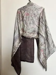 エトロ ETRO ペイズリー 大判 ストール シルク100% 正方形 - メルカリ