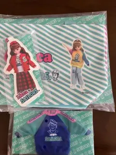 リカちゃんくじ　セーラーズ　キーホルダー　トートバッグ　トレーナー3点セット
